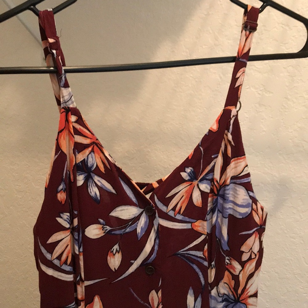 Floral maxi dress only worn once!